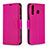 Funda de Cuero Cartera con Soporte Carcasa B06F para Samsung Galaxy A40s Rosa Roja