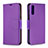 Funda de Cuero Cartera con Soporte Carcasa B06F para Samsung Galaxy A70 Morado