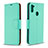 Funda de Cuero Cartera con Soporte Carcasa B06F para Samsung Galaxy M11 Verde