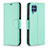 Funda de Cuero Cartera con Soporte Carcasa B06F para Samsung Galaxy M32 4G Verde