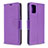 Funda de Cuero Cartera con Soporte Carcasa B06F para Samsung Galaxy M40S Morado