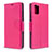 Funda de Cuero Cartera con Soporte Carcasa B06F para Samsung Galaxy M40S Rosa Roja