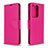 Funda de Cuero Cartera con Soporte Carcasa B06F para Samsung Galaxy S20 Plus Rosa Roja