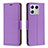 Funda de Cuero Cartera con Soporte Carcasa B06F para Xiaomi Mi 13 5G Morado