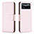 Funda de Cuero Cartera con Soporte Carcasa B06F para Xiaomi Poco X4 Pro 5G Oro Rosa