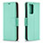 Funda de Cuero Cartera con Soporte Carcasa B06F para Xiaomi Redmi Note 10 Pro 4G Verde