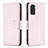 Funda de Cuero Cartera con Soporte Carcasa B06F para Xiaomi Redmi Note 11S 4G Oro Rosa