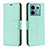 Funda de Cuero Cartera con Soporte Carcasa B06F para Xiaomi Redmi Note 13 Pro 5G Verde