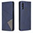 Funda de Cuero Cartera con Soporte Carcasa B07F para Huawei P Smart Z (2019) Azul