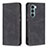 Funda de Cuero Cartera con Soporte Carcasa B07F para Motorola Moto Edge S30 5G Negro