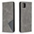 Funda de Cuero Cartera con Soporte Carcasa B07F para Realme C20A Gris