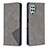 Funda de Cuero Cartera con Soporte Carcasa B07F para Samsung Galaxy A22 4G Gris