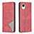 Funda de Cuero Cartera con Soporte Carcasa B07F para Samsung Galaxy A23s Rojo