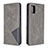 Funda de Cuero Cartera con Soporte Carcasa B07F para Samsung Galaxy A31 Gris