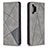 Funda de Cuero Cartera con Soporte Carcasa B07F para Samsung Galaxy A32 4G Gris