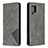 Funda de Cuero Cartera con Soporte Carcasa B07F para Samsung Galaxy A42 5G Gris