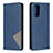 Funda de Cuero Cartera con Soporte Carcasa B07F para Samsung Galaxy Note 20 5G Azul