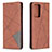 Funda de Cuero Cartera con Soporte Carcasa B07F para Samsung Galaxy Note 20 Ultra 5G Marron