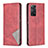 Funda de Cuero Cartera con Soporte Carcasa B07F para Xiaomi Redmi Note 11 Pro 5G Rojo