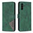 Funda de Cuero Cartera con Soporte Carcasa B08F para Samsung Galaxy A04s Verde