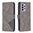 Funda de Cuero Cartera con Soporte Carcasa B08F para Samsung Galaxy A33 5G Gris