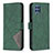 Funda de Cuero Cartera con Soporte Carcasa B08F para Samsung Galaxy M32 4G Verde