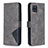 Funda de Cuero Cartera con Soporte Carcasa B08F para Samsung Galaxy M60s Gris