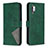 Funda de Cuero Cartera con Soporte Carcasa B08F para Samsung Galaxy Note 10 Plus 5G Verde