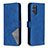 Funda de Cuero Cartera con Soporte Carcasa B08F para Samsung Galaxy S20 Plus 5G Azul