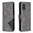 Funda de Cuero Cartera con Soporte Carcasa B08F para Samsung Galaxy S20 Plus Gris