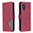 Funda de Cuero Cartera con Soporte Carcasa B08F para Samsung Galaxy S20 Plus Rojo