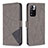 Funda de Cuero Cartera con Soporte Carcasa B08F para Xiaomi Redmi Note 11 Pro+ Plus 5G Gris