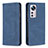 Funda de Cuero Cartera con Soporte Carcasa B09F para Xiaomi Mi 12S 5G Azul