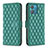 Funda de Cuero Cartera con Soporte Carcasa B11F para Motorola Moto Edge 40 Neo 5G Verde