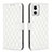 Funda de Cuero Cartera con Soporte Carcasa B11F para Motorola Moto G73 5G Blanco