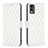 Funda de Cuero Cartera con Soporte Carcasa B11F para Nokia C210 Blanco