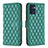 Funda de Cuero Cartera con Soporte Carcasa B11F para OnePlus Nord CE 2 5G Verde