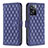 Funda de Cuero Cartera con Soporte Carcasa B11F para OnePlus Nord N20 SE Azul