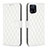 Funda de Cuero Cartera con Soporte Carcasa B11F para Oppo Find X5 5G Blanco