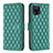 Funda de Cuero Cartera con Soporte Carcasa B11F para Oppo Find X5 5G Verde