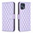 Funda de Cuero Cartera con Soporte Carcasa B11F para Oppo Find X5 Pro 5G Morado