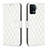 Funda de Cuero Cartera con Soporte Carcasa B11F para Oppo Reno5 Lite Blanco