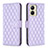 Funda de Cuero Cartera con Soporte Carcasa B11F para Realme C33 Morado