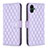 Funda de Cuero Cartera con Soporte Carcasa B11F para Samsung Galaxy A04 4G Morado