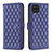 Funda de Cuero Cartera con Soporte Carcasa B11F para Samsung Galaxy A12 5G Azul