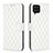 Funda de Cuero Cartera con Soporte Carcasa B11F para Samsung Galaxy A12 5G Blanco