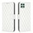 Funda de Cuero Cartera con Soporte Carcasa B11F para Samsung Galaxy A22 5G Blanco