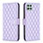 Funda de Cuero Cartera con Soporte Carcasa B11F para Samsung Galaxy A22 5G Morado