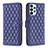 Funda de Cuero Cartera con Soporte Carcasa B11F para Samsung Galaxy A23 4G Azul