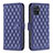 Funda de Cuero Cartera con Soporte Carcasa B11F para Samsung Galaxy A51 5G Azul